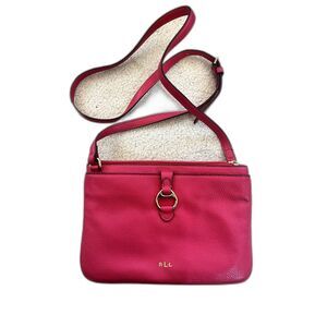 Lauren Ralph Lauren Pink Crossbody Bag
